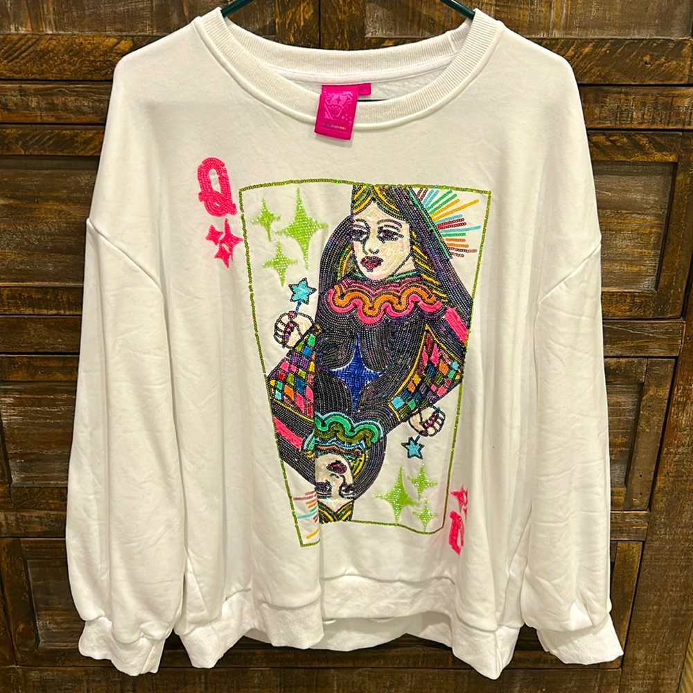 QUEEN OF SPARKLES sweatshirt